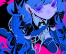 商用可！映える色彩の目立つイラスト描きます ☆目を引くイラストでCDジャケット、MV、Vtuberなど！ イメージ4