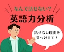 なぜ英語が話せない、伸びないのか診断します 無駄な英語学習はもうやめませんか? イメージ1
