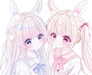 SNS映え間違いなしのキラキラ可愛いを描きます 1枚で目を引くキラキラ夢可愛いイラストをあなたに！ イメージ6