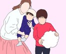 シンプルな線画イラストを作成します お写真を元に線画イラストをお描きします✎*。 イメージ2