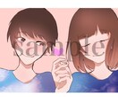 SNSのアイコンやヘッダーのイラスト制作致します 3〜7日間で納品致します。リテイク5回まで可能。 イメージ5