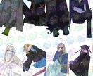 全身立ち絵描きます TRPG等に使える全身立ち絵を描きます イメージ3