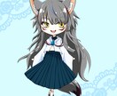 SD、デフォルメキャライラストを作成します 配信活動、アイコン、サムネ等いろいろ使えます！ イメージ6