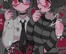 ポップでかわいいイラストをお届けします オリジナルキャラクターやVTuberのイラストが欲しい方に！ イメージ3