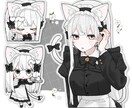 キャラクターイラストを描きます 可愛いイラストで柔軟にご要望にお応えできます！ イメージ2