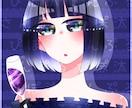 ＳＮＳやＬＩＮＥ用のアイコン描きます キラキラした塗りで可愛い女の子から男の子まで描きます！ イメージ5