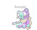 ポップで楽しいモンスターアイコン作ります あなたの「 好き 」でイメージしたモンスターを描きます！★ イメージ3