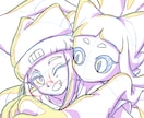 手描きの2Dアニメーション映像を描きます 添付資料はFAまたはOCです。 イメージ3