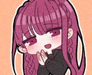 デフォルメイラストのアイコン描きます 可愛い目の絵柄でゆる〜りと。SNSなどのアイコンに。 イメージ1