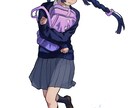 人物イラスト描きます 人物単体、人物＋背景のイラストを描きます老若男女誰でも イメージ2