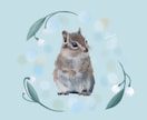 アイコンや記念イラストを制作します 写真や動画を元にリアルな動物の毛並みを表現するのが得意です イメージ2