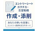 ES・志望動機・ガクチカ・自己PRを作成します あなたの想いを"文章"に！エントリー通過を全力サポート！！ イメージ2
