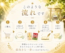 八百万の神様から今必要なメッセージをお届けします 2つの神様系オラクルカードを組み合わせ、多角的にリーディング イメージ4