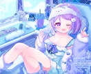 かわいいに全振りしたイラスト描きます グッズ用、配信用、動画用、記念用イラストを使用したい方 イメージ2