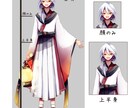 SNSアイコン、立ち絵などイラスト制作します TRPG/動画制作/ゲーム制作/個人観賞用等で使用可能です！ イメージ2