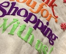 ポーチやTシャツに手刺繍いたします 現役ファッションデザイナーがデザイン提案、刺繍します。 イメージ1