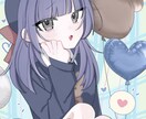 アイコンやヘッダーなどの1枚絵の作成承ります 透明感のあるアニメ風なイラスト描きます イメージ4