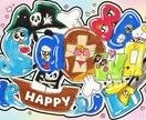 納得いくまでイメージ通りに描きます POPから全て文字イラストロゴ大歓迎です！ イメージ8