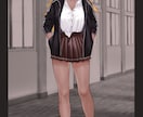 配信、ゲームの立ち絵一枚絵イラスト制作いたします 個性的かわいいイラスト、アイコン、立ち絵、一枚絵制作します！ イメージ6