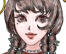 昔風のイラスト・アイコンを作成いたします 最短２日！特別な風格で、細かいところまでちゃんと描きます イメージ3