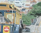 思い出の風景、憧れの風景を描きます 写真をもとにシンプルに、繊細に風景や人々を描きます イメージ4