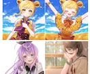 イラスト･立ち絵・デザインまで幅広く描きます 商品利用も！Vtuber様、歌い手様におすすめ！ イメージ7