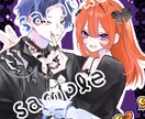 夢絵/単体絵/コテ同お描きします ネイルやアクセサリー、衣装の装飾までこだわります。 イメージ1