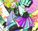 可愛いからかっこいいまで！イラスト描きます デフォルメも等身も対応出来ます！ イメージ3