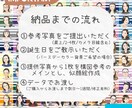 綺麗め繊細タッチで似顔絵描きます 老若男女、魅力を引き出します。アイコンやギフトにも◎ イメージ8