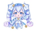 可愛い女子のキャラクターをかかせていただきます VTuber等のイラストなど幅広く書かせて頂きます✨️ イメージ3