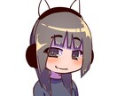 可愛いデフォルメキャラを作成します オリキャラ！アイコンに使いやすい！ イメージ3