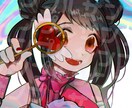 可愛いSNSアイコン描きます あなたの創作キャラ・似顔絵をちょっとダークに可愛いく描きます イメージ2