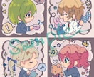 ご依頼に合わせたかわいいミニキャラを描きます SNS等のアイコンにオススメです！ イメージ1
