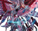かっこいい、ド派手なドラゴンイラストを描きます 厚塗りでかっこいいドラゴンをご希望の方に イメージ5
