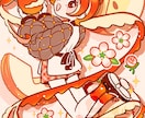 可愛い一枚絵イラストかきます 一枚絵、グッズ、mvイラストなど用途に合わせたイラスト制作 イメージ3