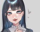 イラスト承ります SNSアイコンを中心に、立ち絵や1枚絵等々描きます。 イメージ2