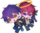 デフォルメキャラ描きます 可愛いちびキャラ任せて下さい！アイコン用～夢絵、グッズ用 イメージ1