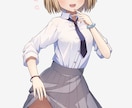 動画サムネイル、グッズイラストなど制作いたします キャライラスト全般ご依頼可能です。美少女キャラが得意です。 イメージ2