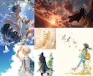 同人誌の表紙をまるっと制作します 画像がなくても大丈夫！作品のイメージにあった表紙を作ります イメージ5