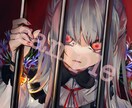 SNSアイコンイラスト作成致します 可愛い系イラスト、暗い系イラスト描きます イメージ8