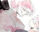 仄暗くてかわいいイラスト描きます アイコン・サムネイル・MVイラスト、どんな雰囲気でも描きます イメージ6