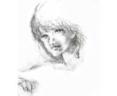 えんぴつ手描きで似顔絵を作成します あなたの愛する人の姿を温もりのある鉛筆画で残しませんか？ イメージ2