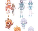最短3日！【SDキャラクター】可愛く描きます お安く提供！商用利用(収益化済ch/グッズ)/SNS利用など イメージ3