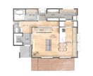 住宅の間取り図を作成します Airbnbなど宿泊や賃貸,分譲,リノベなど広告にも使えます イメージ6