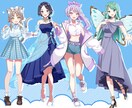 最短３日納品★男性女性IRIAM立ち絵制作致します 配信活動応援！高品質な立ち絵をご提供！ イメージ2