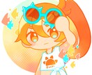 色鮮やかでかわいいイラスト制作いたします アイコンやグッズ、１枚絵などお描きします！ イメージ3