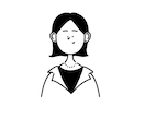 白黒のシンプルなアイコンを提供します 汎用性の高い白黒の人物イラストを破格で提供いたします！ イメージ2