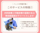 行動専門獣医師が犬猫オンラインしつけ相談します 顔出しなしOK│犬猫のしつけから問題行動まで相談できます イメージ3