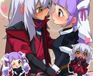 SNS用のイラストを描きます かわいいデフォルメ寄りのイラスト イメージ2