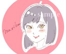 ほんのり似ている似顔絵アイコン描きます 絵柄は2種類。お好きな方を選べます！ イメージ10